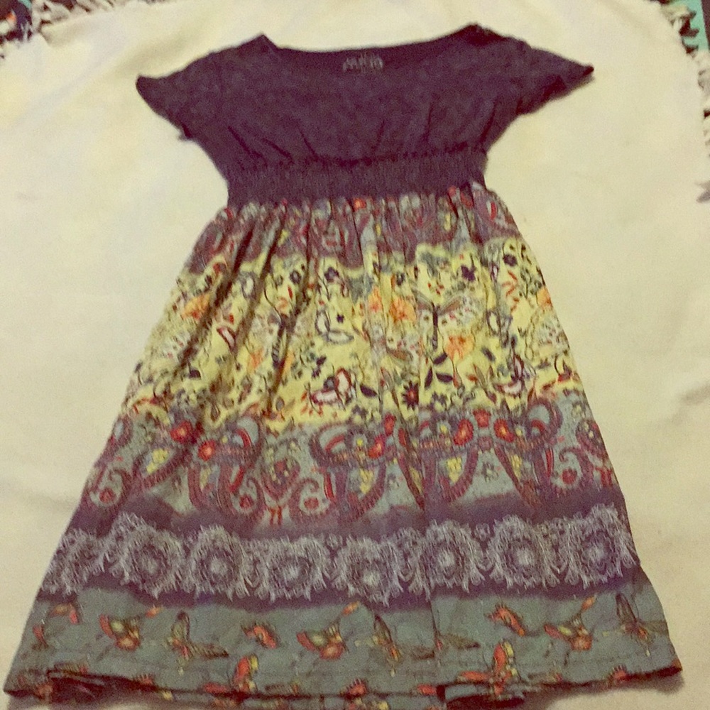 Girls bohemian style dress